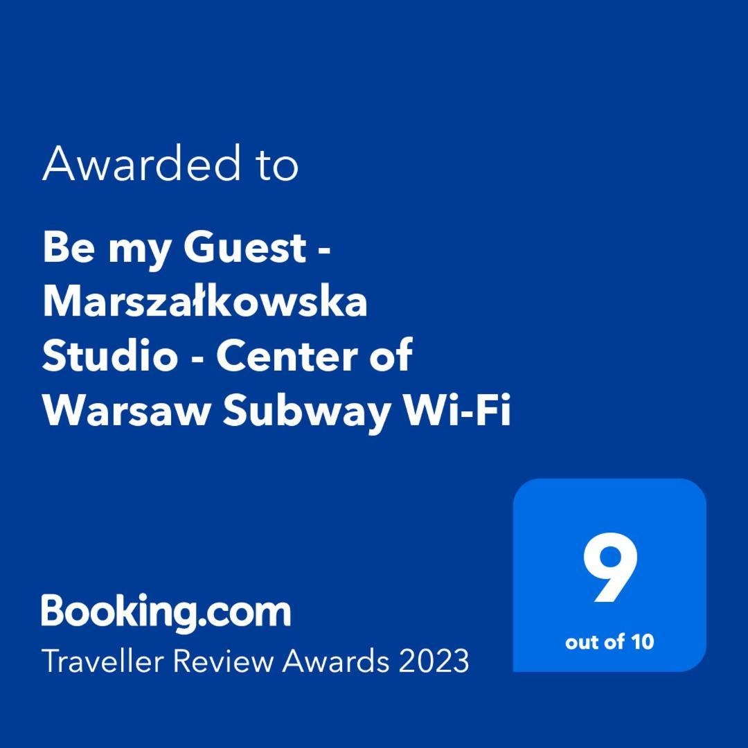 Be My Guest - Marszalkowska Studio - Center Of Warsaw Subway Wi-Fi Breakfast 外观 照片